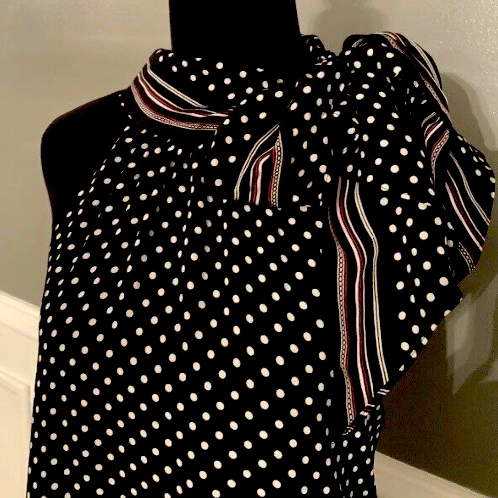 Polka Dot Halter Dress